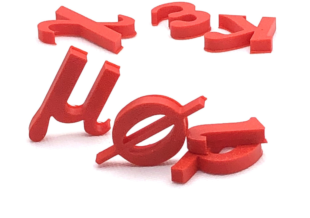 Greek Alphabet Fridge Magnets