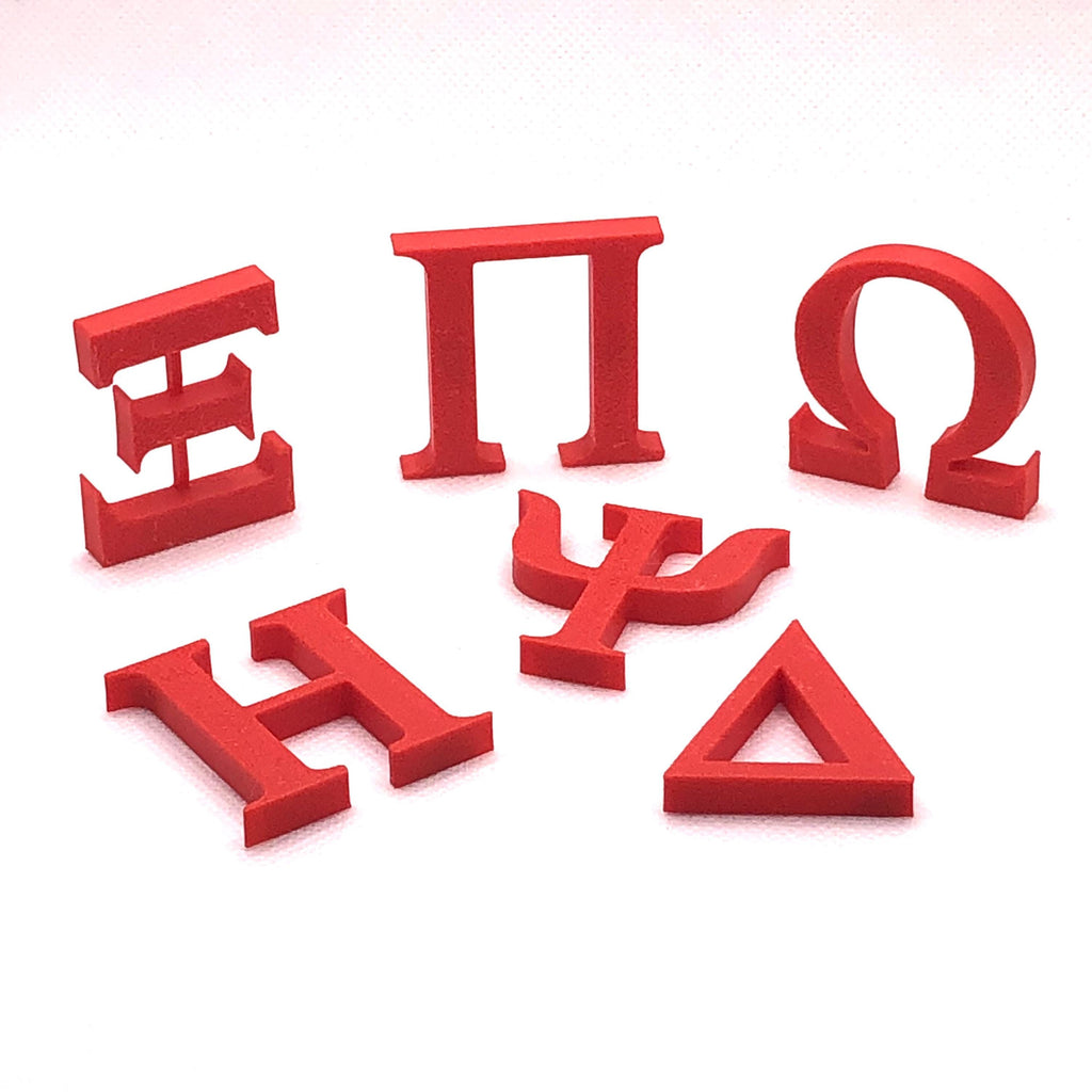 Greek Alphabet Fridge Magnets - Uppercase