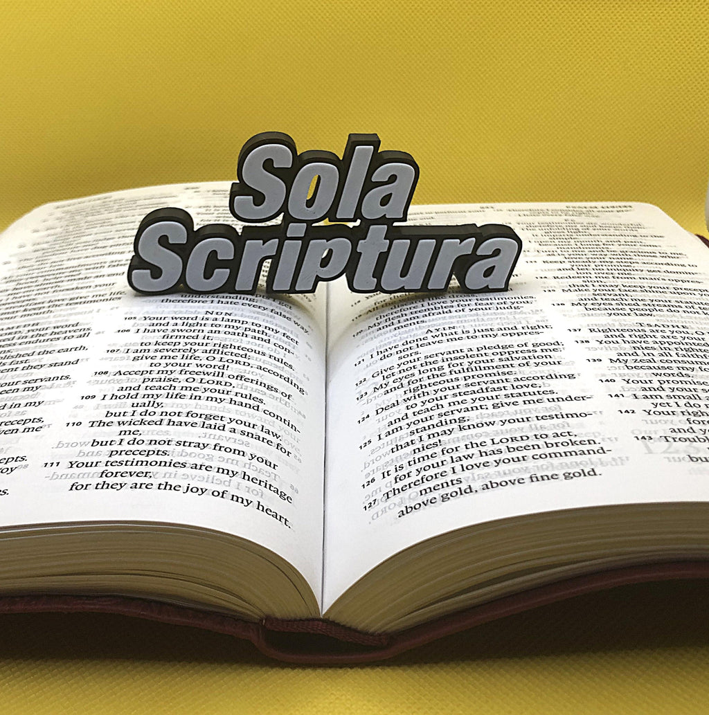 Five Solas Refrigerator Magnets or Bookshelf Decor