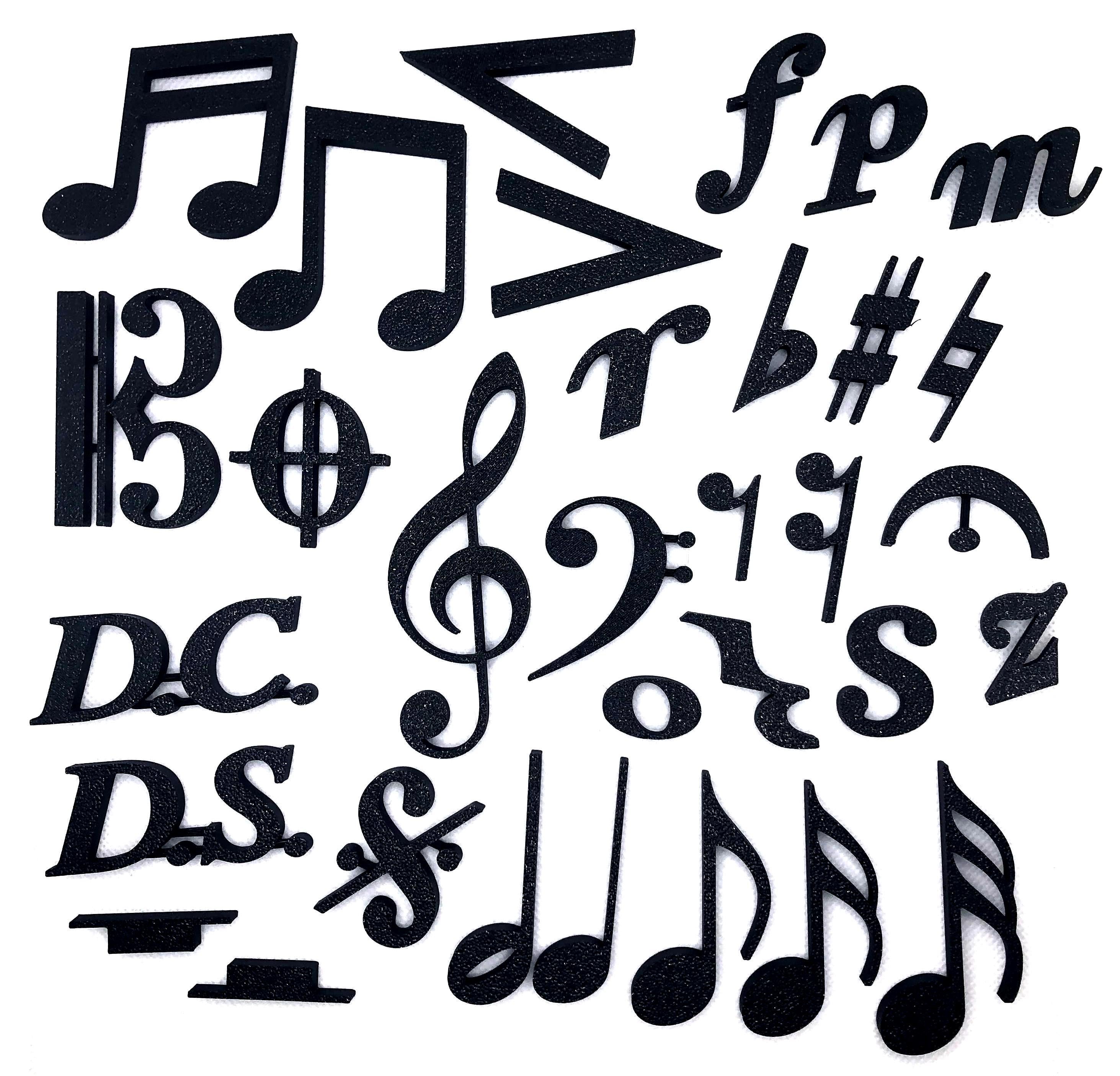 Music Theory Magnets