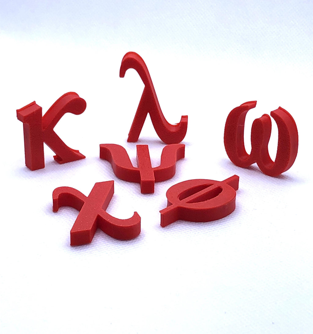 Greek Alphabet Fridge Magnets